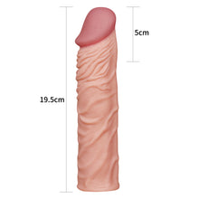 Load image into Gallery viewer, Lovetoy Pleasure X-Tender 2'' Penis Sleeve Cock ring Extender