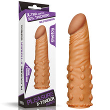 Load image into Gallery viewer, Lovetoy Pleasure X-Tender Add 2'' Penis Sleeve Cock ring Extender