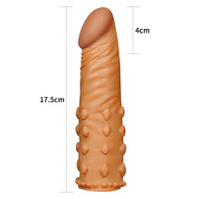 Load image into Gallery viewer, Lovetoy Pleasure X-Tender Add 2'' Penis Sleeve Cock ring Extender