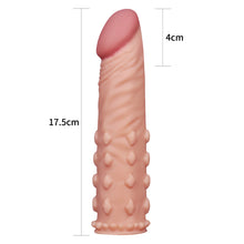Load image into Gallery viewer, Lovetoy Pleasure X-Tender Add 2'' Penis Sleeve Cock ring Extender