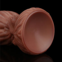 Load image into Gallery viewer, Lovetoy Nature Cock 9.5” ALIEN Dual-Layer Silicone Dildo Realistic