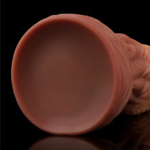 Load image into Gallery viewer, Lovetoy Nature Cock 10” ALIEN TONGUE Dual-Layer Silicone Dildo Realistic
