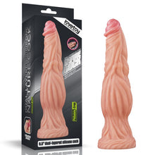 Load image into Gallery viewer, Lovetoy Nature Cock 9.5” ALIEN Dual-Layer Silicone Dildo Realistic Sex Toy