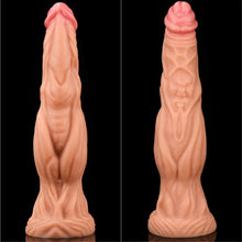Load image into Gallery viewer, Lovetoy Nature Cock 9.5” ALIEN Dual-Layer Silicone Dildo Realistic Sex Toy