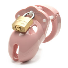 Load image into Gallery viewer, CB-X Cockcage Mr Stubb Male Penis Chastity Kit Cage Pink