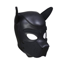 Load image into Gallery viewer, Puppy Play Mask Black
