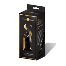 Load image into Gallery viewer, Secret Kisses Handblown Wide Glass Plug 4.5in