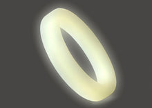 Load image into Gallery viewer, Classic Silicone Medium Stretch Penis Ring 36mm Glow In The Dark