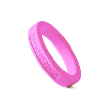 Load image into Gallery viewer, Classic Silicone Medium Stretch Penis Ring 44mm Pink