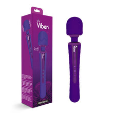 Load image into Gallery viewer, Viben Obsession Wand Super Powerful Massager Rechargeable Violet
