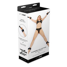 Load image into Gallery viewer, Whip Smart Diamond Bed Restraints Black