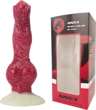 Load image into Gallery viewer, FAAK N5028 Aula 8.2" Dani Platinum Liquid Silicone Anal Plug Dildo