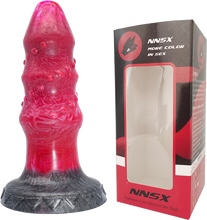 Load image into Gallery viewer, FAAK N5006 Aula 7.5" Platinum Liquid Silicone Anal Plug Dildo