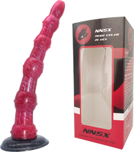 Load image into Gallery viewer, FAAK N5012 Aula 14.5" Large Platinum Liquid Silicone Anal Plug Dildo