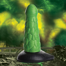Load image into Gallery viewer, Creature Cocks Radioactive Reptile Thick Scaly Silicone Dildo Anal Plug Sex Toy