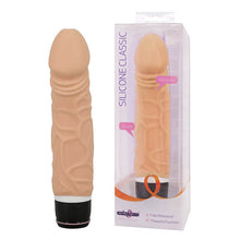 Load image into Gallery viewer, Seven Creations Silicone Classic Patriot 8" Vibrating Dildo Vibrator
