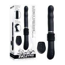 Load image into Gallery viewer, Evolved G-Force Thruster G Spot Telescopic Vibrator Remote Control Sex Toy