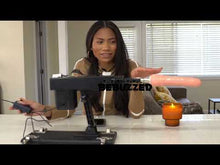 Load and play video in Gallery viewer, Automatic THRUSTING Sex Machine Telescopic 3XLR Dildo Vibrator 7x Dildos + Pole