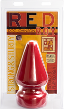 Load image into Gallery viewer, Red Boy Butt Plug The Challenge Giant Huge XXXL Large Anal Plug Sex Toy