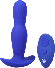 Load image into Gallery viewer, EXPANDER - Rechargeable Silicone Anal Plug With Remote - Royal Blue