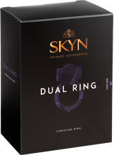 Load image into Gallery viewer, SKYN Dual Ring USB Rechargeable Cock Ring Penis Clitoral Stimulator Sex Toy
