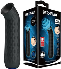 Load image into Gallery viewer, Anal Sucking Plug (Black) - LOVEBEE
