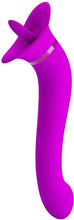 Load image into Gallery viewer, Rechargeable Faust Licking Vibe (Purple)