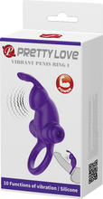 Load image into Gallery viewer, Vibrant Penis Ring I (Purple)