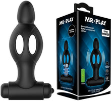 Load image into Gallery viewer, MR Play Silicone Vibrating Anal Plug Butt Prostate Massager Sex Toy
