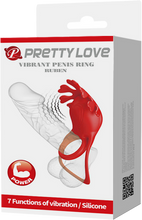 Load image into Gallery viewer, Rechargeable Vibrating Cock Ring Ruben