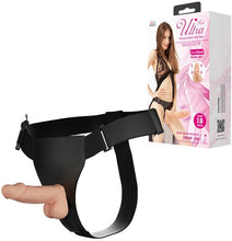 Load image into Gallery viewer, Pretty Love Vibrating 7.6" Dildo Harness Dong Lesbian Couples Sex Toy