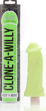 Load image into Gallery viewer, Clone-A-Willy Glow in the Dark Penis Cloning Kit Vibrator