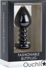 Load image into Gallery viewer, Fashionable Buttplug (Black)