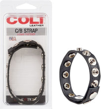 Load image into Gallery viewer, Leather C/b Strap 8-snap Fastener