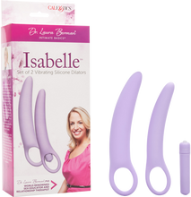 Load image into Gallery viewer, Isabelle Set Of 2 Vibrating Silicone Dilators Vaginal Training Vibrator Sex Toy