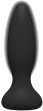 Load image into Gallery viewer, Vibe - Experienced - Rechargeable Silicone Anal Plug With Remote (Black)