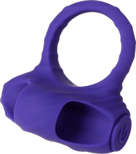 Load image into Gallery viewer, SKYN Dual Ring USB Rechargeable Cock Ring Penis Clitoral Stimulator Sex Toy