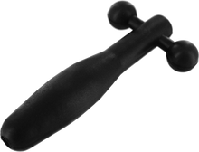 Load image into Gallery viewer, XR Brands - The Hallows - Cum-Thru Barbell (Black)
