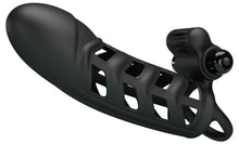 Load image into Gallery viewer, Penis Sleeve II Vibrating Cock Ring Extender Couples Sling Vibrator Sex Toy
