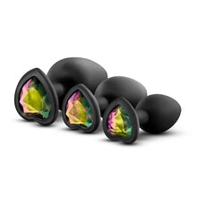 Load image into Gallery viewer, Bling Plugs Training Kit (Black With Rainbow Gems)