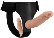 Load image into Gallery viewer, Ultra Passionate Double Dildo Strap On Harness Lesbian Couples Sex Toy