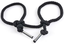 Load image into Gallery viewer, Silk Rope Bondage Set (Black)
