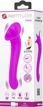 Load image into Gallery viewer, Rechargeable Faust Licking Vibe (Purple)