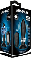 Load image into Gallery viewer, Mr Play Rotation Beads Anal Plug Prostate Massager Remote Control USB Sex Toy