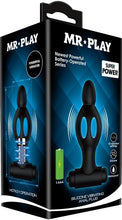 Load image into Gallery viewer, MR Play Silicone Vibrating Anal Plug Butt Prostate Massager Sex Toy