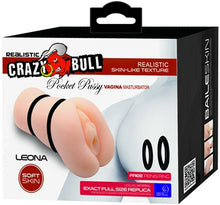 Load image into Gallery viewer, Crazy Bull Leona Realistic Vagina Masturbator & 2 Tightness Rings Stroker