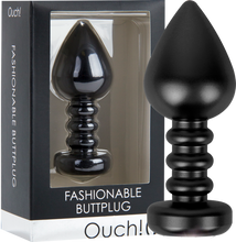 Load image into Gallery viewer, Fashionable Buttplug (Black)