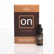 Load image into Gallery viewer, Sensuva ON For Her Natural Arousal Oil Chocolate 5ml