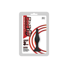 Load image into Gallery viewer, Back Up Smooth 3" Silicone Butt Plug