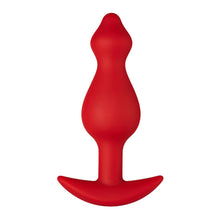 Load image into Gallery viewer, F-78: POINTEE 100% SILICONE PLUG RED L